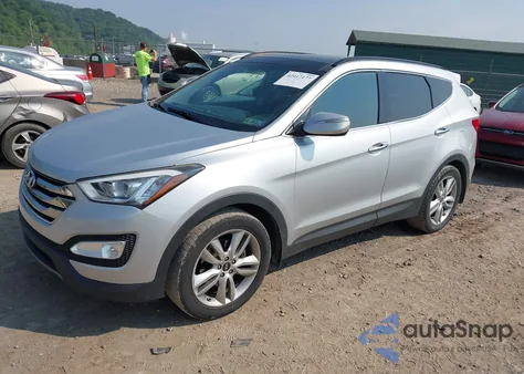 2015 Hyundai Santa Fe Sport from USA, damaged, VIN 5XYZWDLA6FG255708